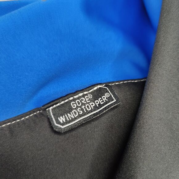 Galvin Green IFC-1 Gore Windstopper 1/4 Zip Jacket Mens XXL 3XL Black Blue Logos - Picture 6 of 10